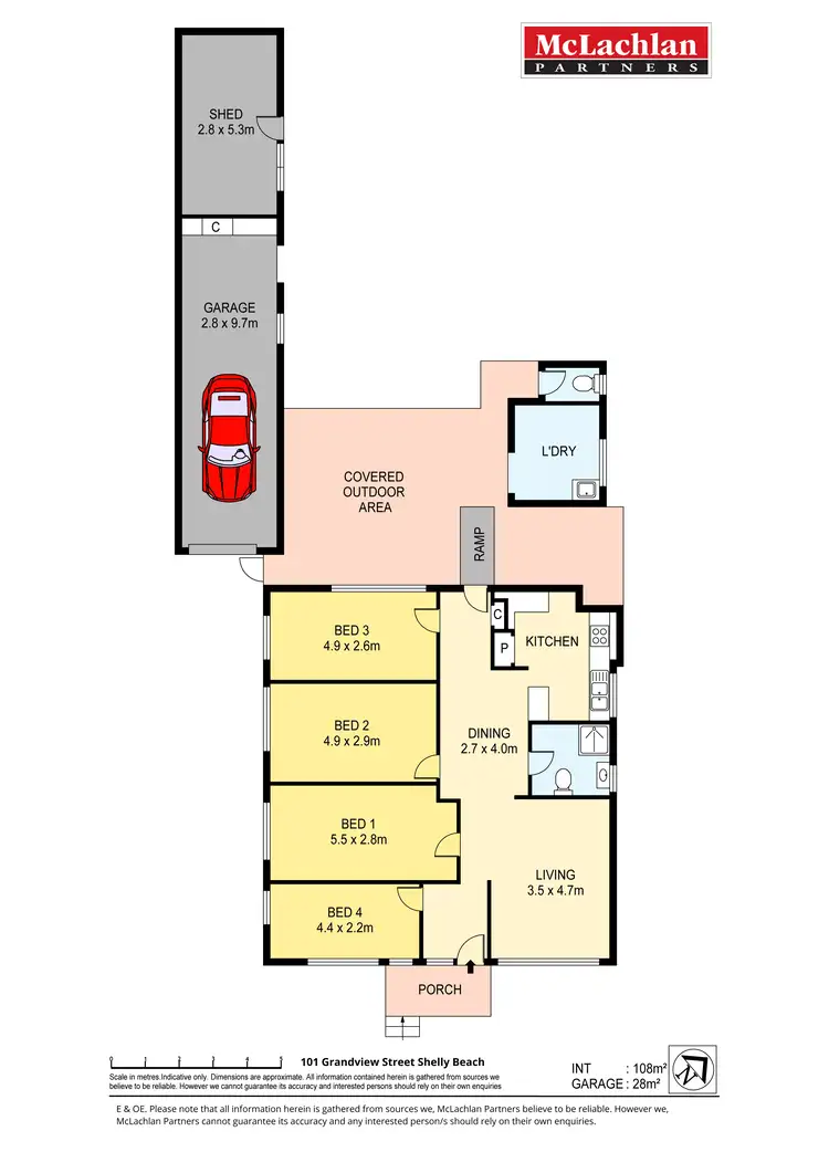 Floorplan of Homely house listing, 101 Grandview Street, Shelly Beach NSW 2261