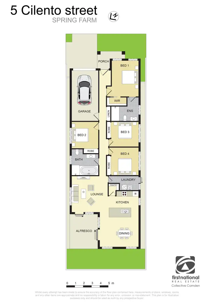 Floorplan of Homely house listing, 5 Cilento Street, Spring Farm NSW 2570