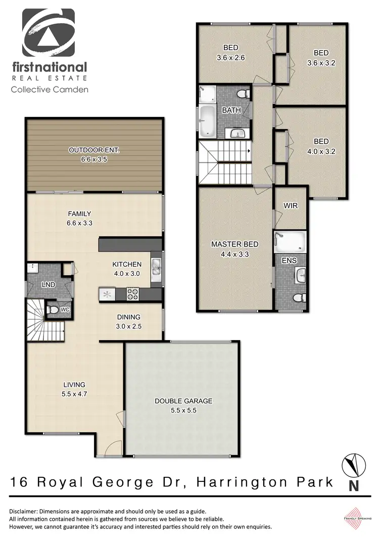 Floorplan of Homely house listing, 16 Royal George Drive, Harrington Park NSW 2567