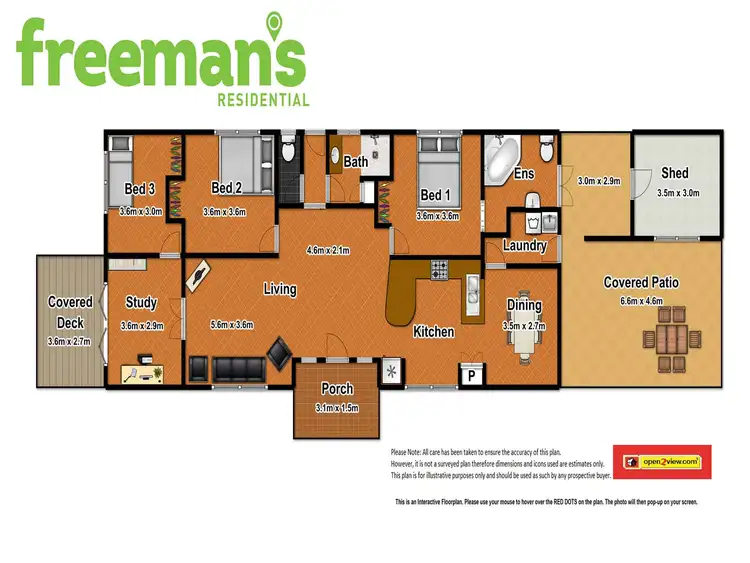 Floorplan of Homely house listing, 51 Dalton Street, Westcourt QLD 4870