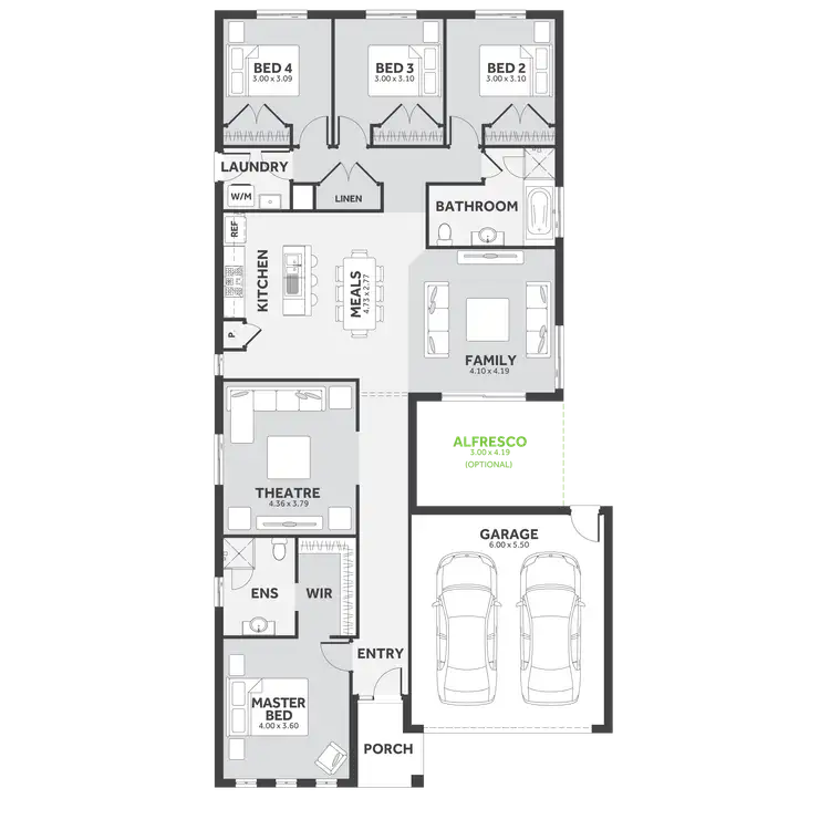 Floorplan of Homely house listing, 9 Montreal Circuit, Craigieburn VIC 3064