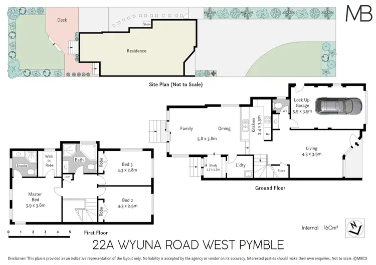 Floorplan of Homely house listing, 22A Wyuna Road, West Pymble NSW 2073
