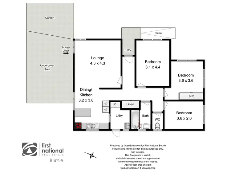 Floorplan of Homely house listing, 103 Pelissier Street, Somerset TAS 7322