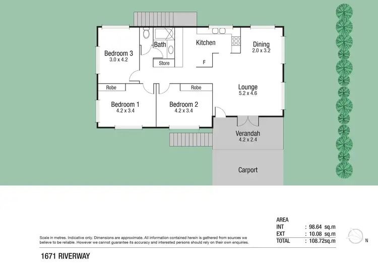 Floorplan of Homely house listing, 1671 Riverway Drive, Kelso QLD 4815