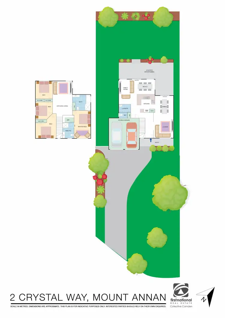 Floorplan of Homely house listing, 2 Crystal Way, Mount Annan NSW 2567