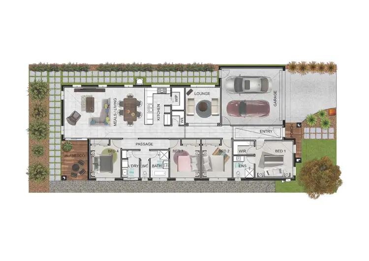 Floorplan of Homely house listing, 5 Mesa Street, Tarneit VIC 3029