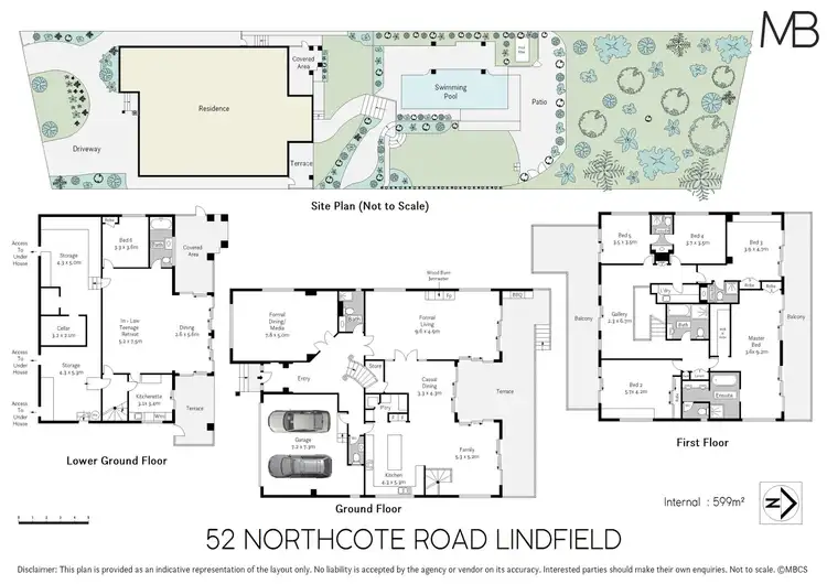 Floorplan of Homely house listing, 52 Northcote Road, Lindfield NSW 2070