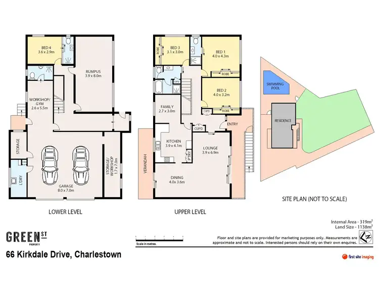 Floorplan of Homely house listing, 66 Kirkdale Drive, Charlestown NSW 2290