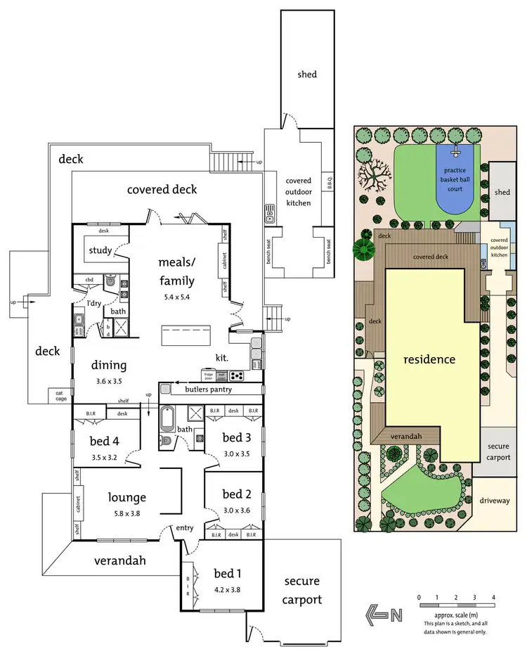 Floorplan of Homely house listing, 1 Philip Street, Heathmont VIC 3135