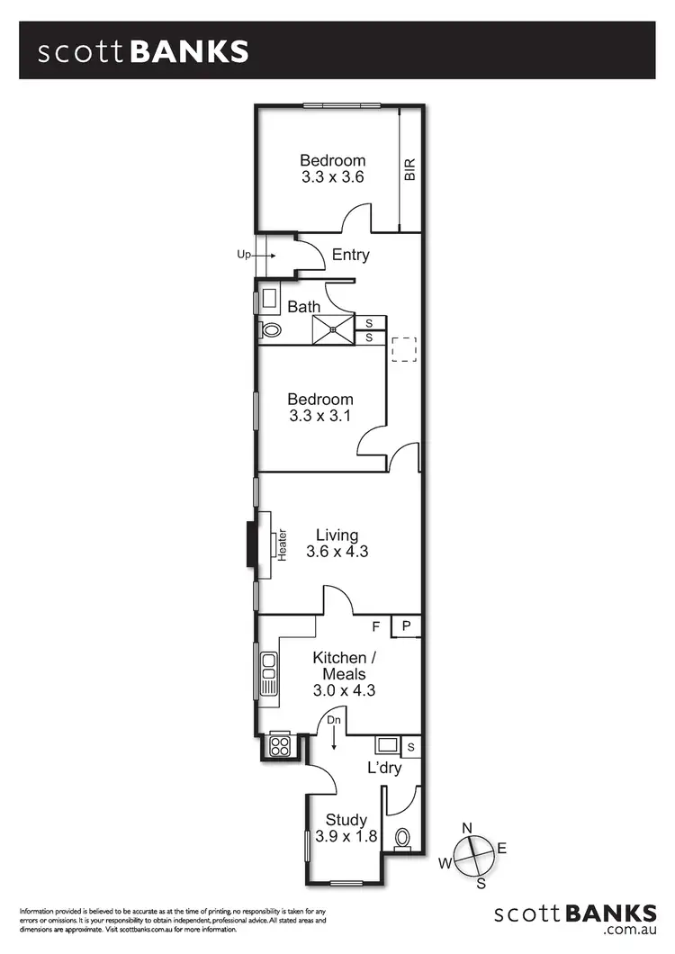 Floorplan of Homely house listing, 72 Henry Street, Windsor VIC 3181