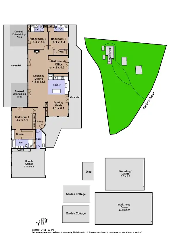 Floorplan of Homely house listing, Address available on request