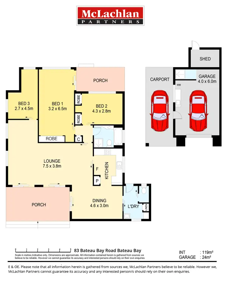 Floorplan of Homely house listing, 83 Bateau Bay Road, Bateau Bay NSW 2261