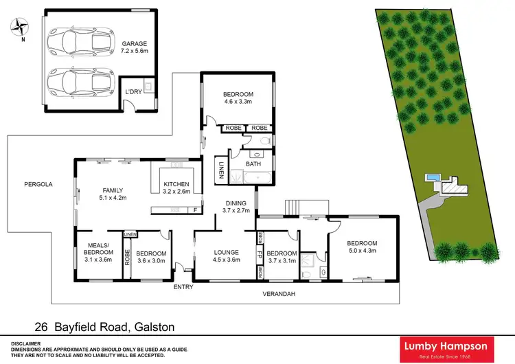 Floorplan of Homely house listing, 26 Bayfield Road, Galston NSW 2159