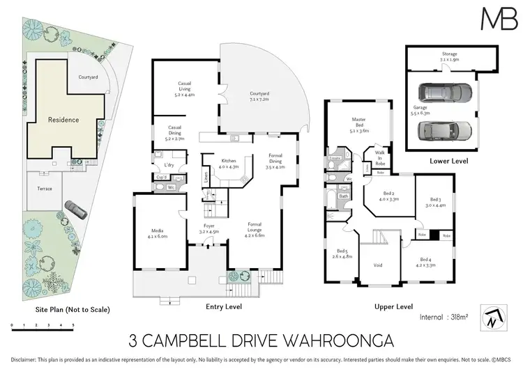 Floorplan of Homely house listing, 3 Campbell Drive, Wahroonga NSW 2076