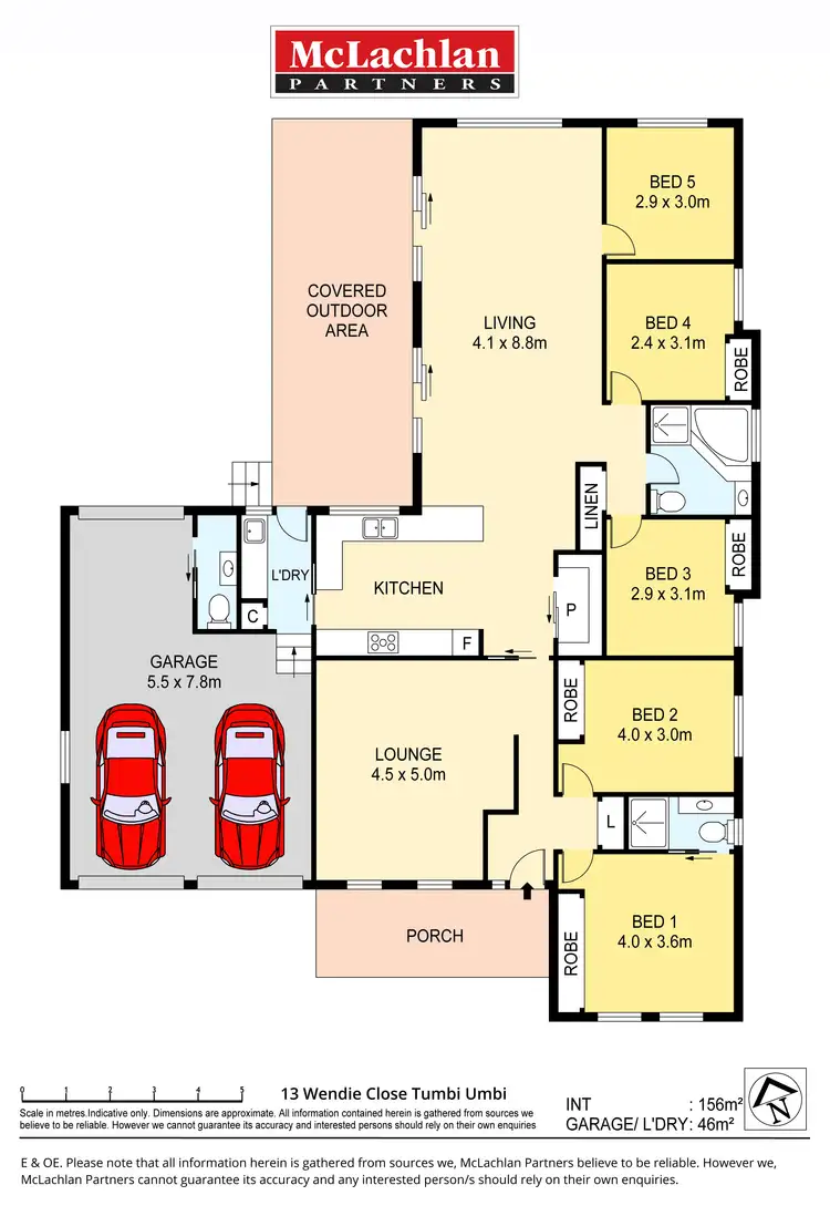Floorplan of Homely house listing, 13 Wendie Close, Tumbi Umbi NSW 2261