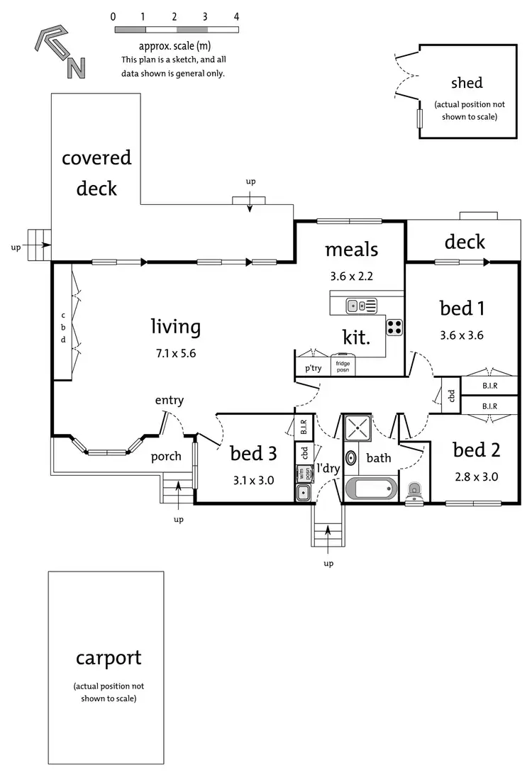 Floorplan of Homely unit listing, 2/29 Eastfield Road, Ringwood East VIC 3135