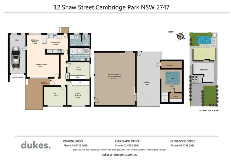 Floorplan of Homely house listing, 12 Shaw Street, Cambridge Park NSW 2747