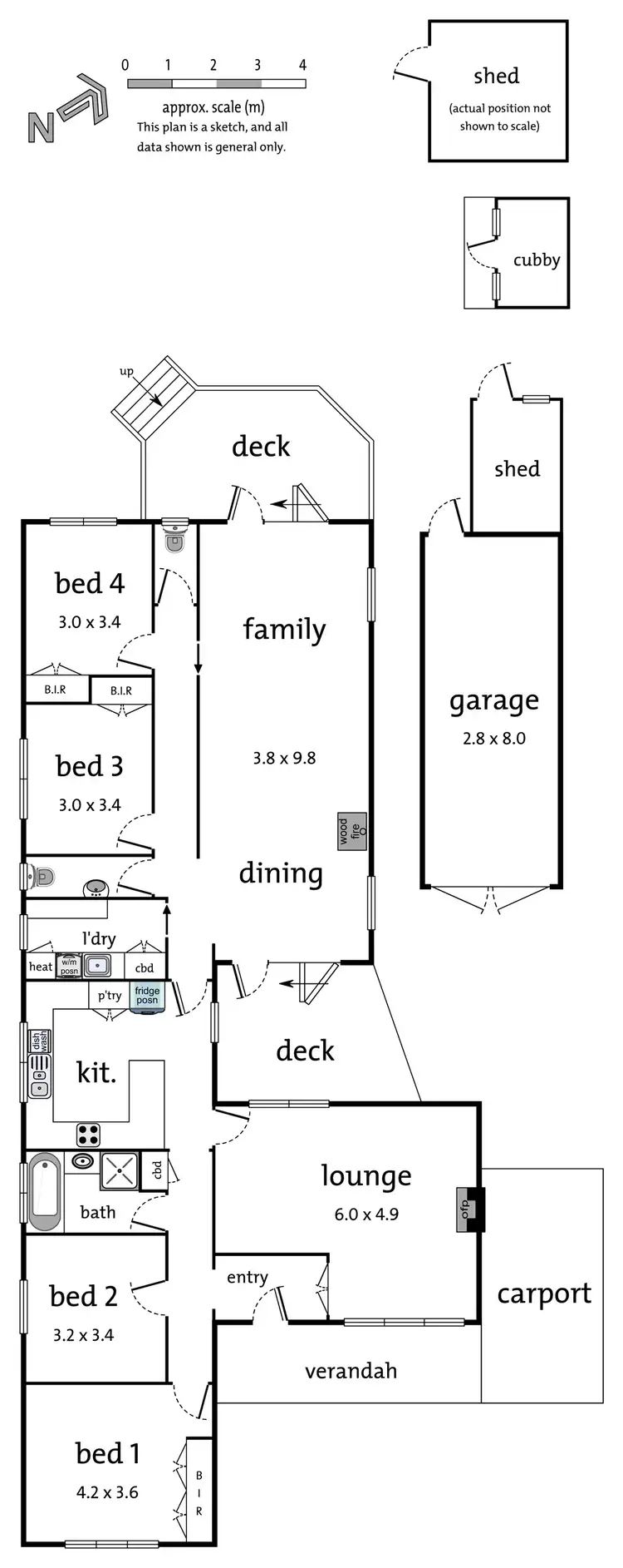 Floorplan of Homely house listing, 6 Victory Street, Mitcham VIC 3132