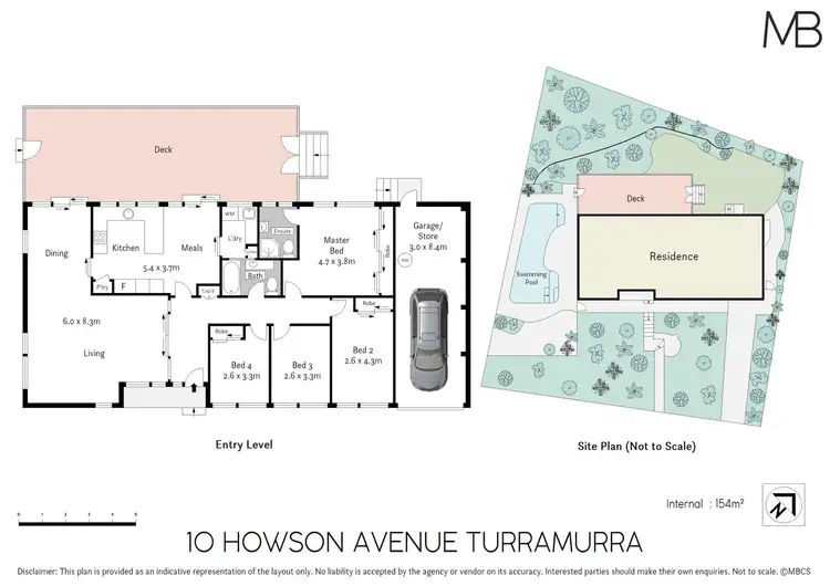 Floorplan of Homely house listing, 10 Howson Avenue, Turramurra NSW 2074
