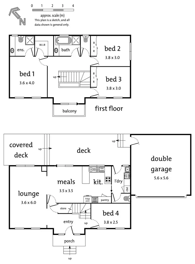 Floorplan of Homely unit listing, 2/29 Dixon Court, Boronia VIC 3155