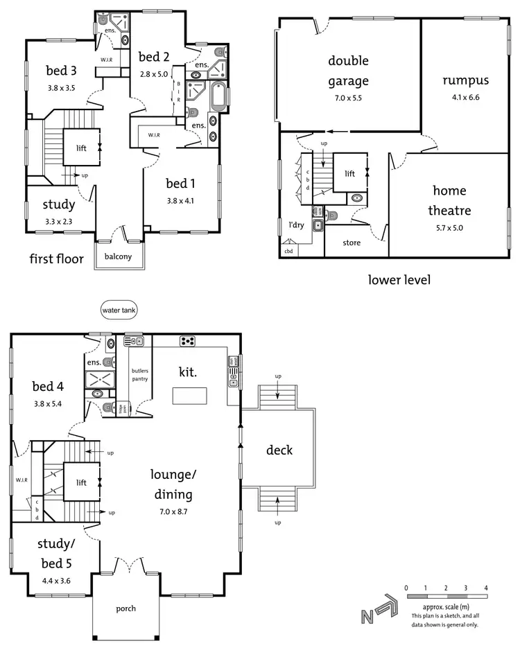 Floorplan of Homely townhouse listing, 1/116-118 Terrara Road, Vermont South VIC 3133
