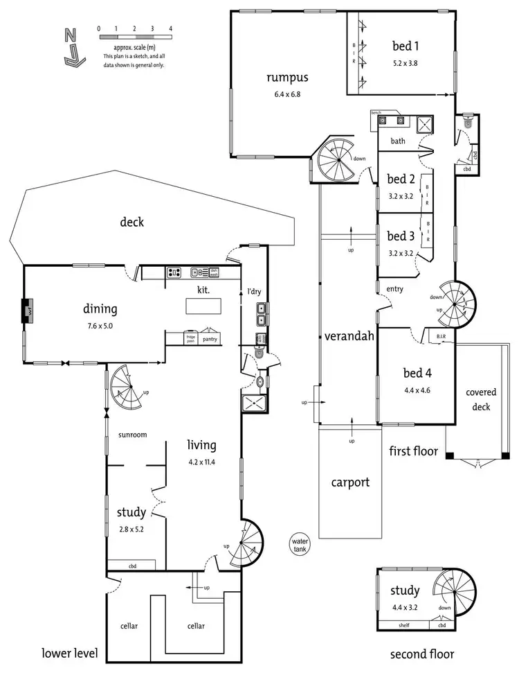 Floorplan of Homely house listing, 4 Jocelyn Avenue, Balwyn North VIC 3104