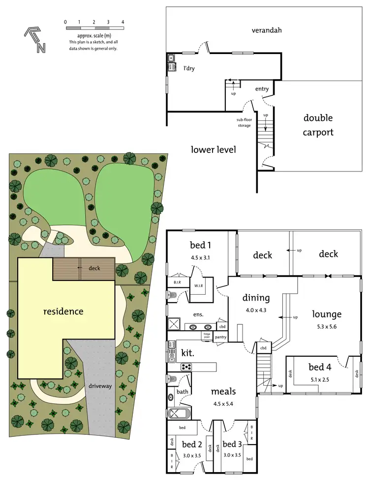 Floorplan of Homely house listing, 13 Cantala Crescent, Ringwood North VIC 3134