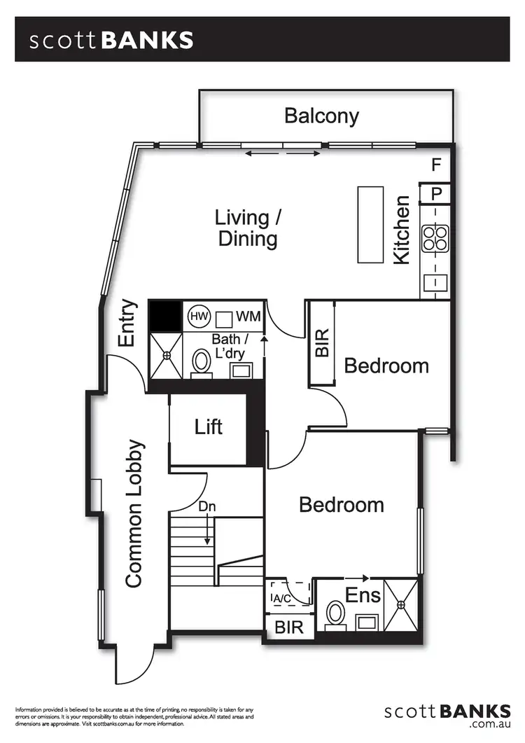 Floorplan of Homely apartment listing, 9/35 Wattletree Road, Armadale VIC 3143
