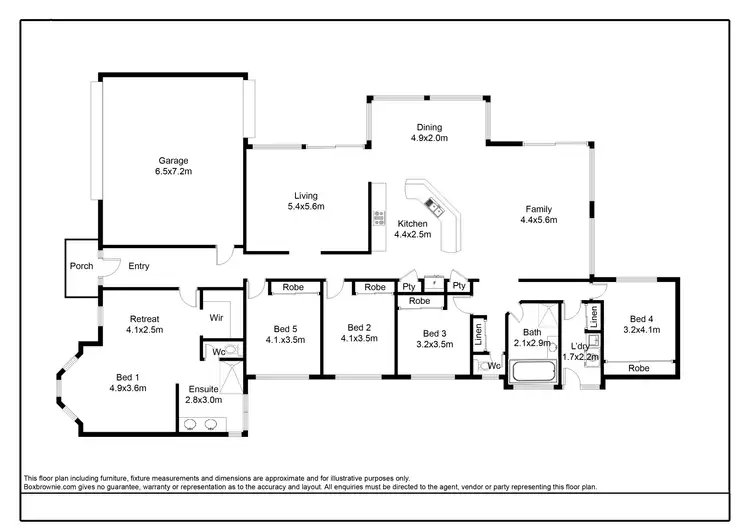 Floorplan of Homely house listing, 49 Archer Avenue, Sunbury VIC 3429
