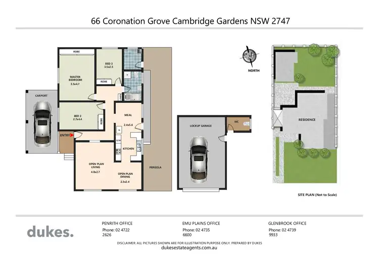 Floorplan of Homely house listing, 66 Coronation Grove, Cambridge Gardens NSW 2747