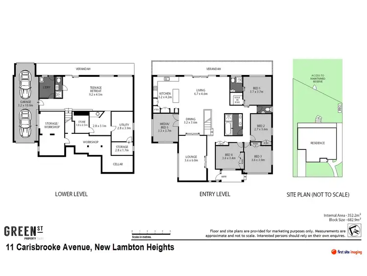 Floorplan of Homely house listing, 11 Carisbrooke Avenue, New Lambton Heights NSW 2305