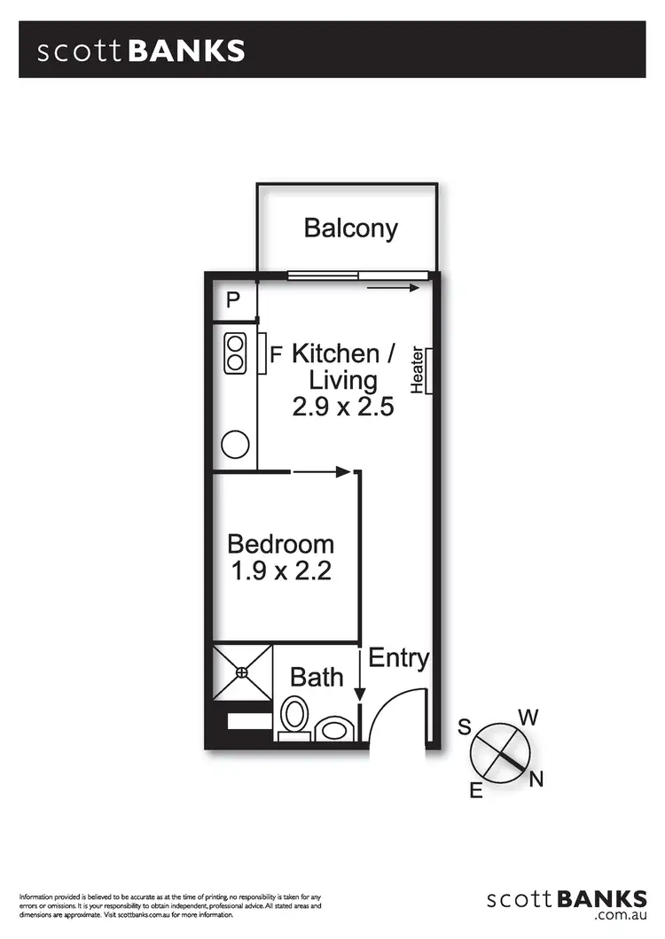 Floorplan of Homely apartment listing, 21/949 Dandenong Road, Malvern East VIC 3145