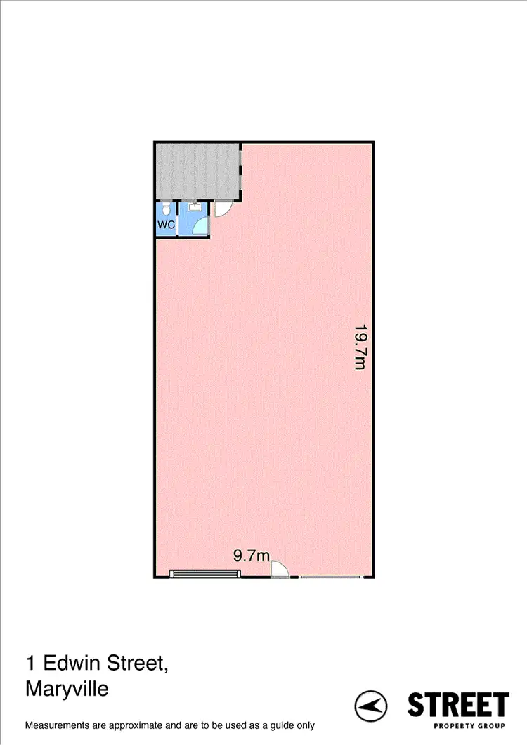 Floorplan of Homely house listing, 1 Edwin Street, Maryville NSW 2293
