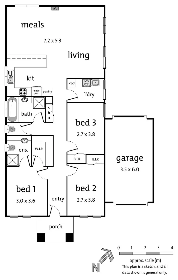 Floorplan of Homely house listing, 9 Peterborough Drive, Doreen VIC 3754