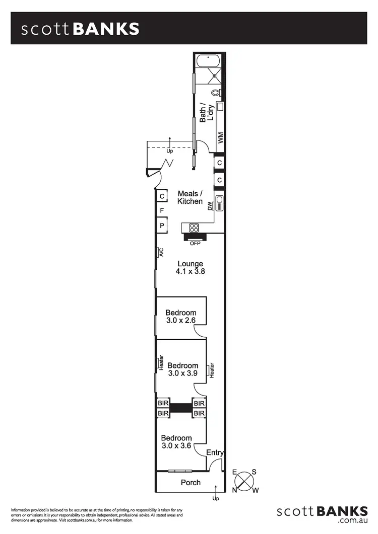 Floorplan of Homely house listing, 250 Ross Street, Port Melbourne VIC 3207