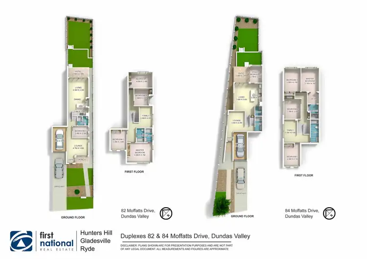 Floorplan of Homely house listing, 82A Moffatts Drive, Dundas Valley NSW 2117