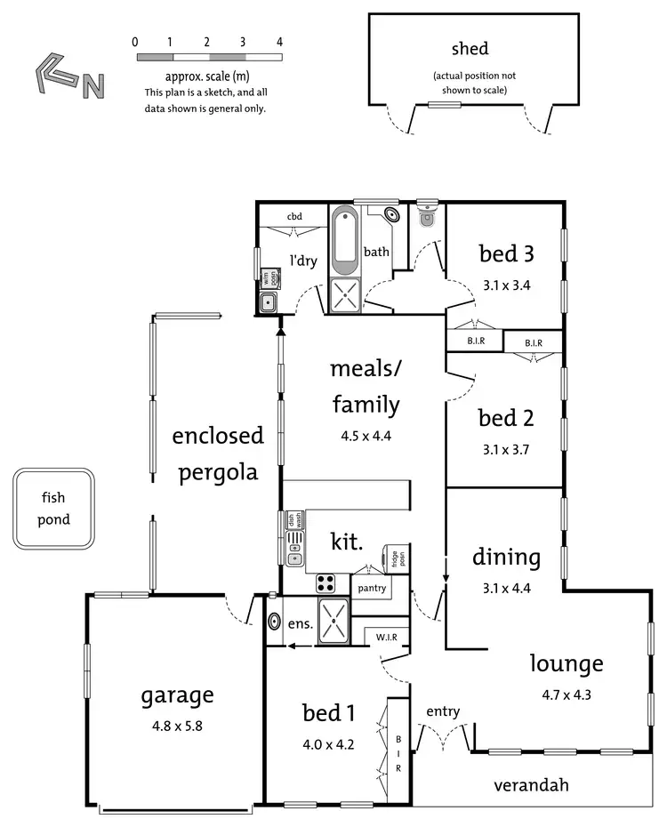 Floorplan of Homely house listing, 2 Sheppards Lane, Chirnside Park VIC 3116