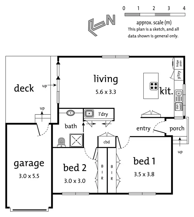 Floorplan of Homely unit listing, 1/20 Thornton Avenue, Surrey Hills VIC 3127