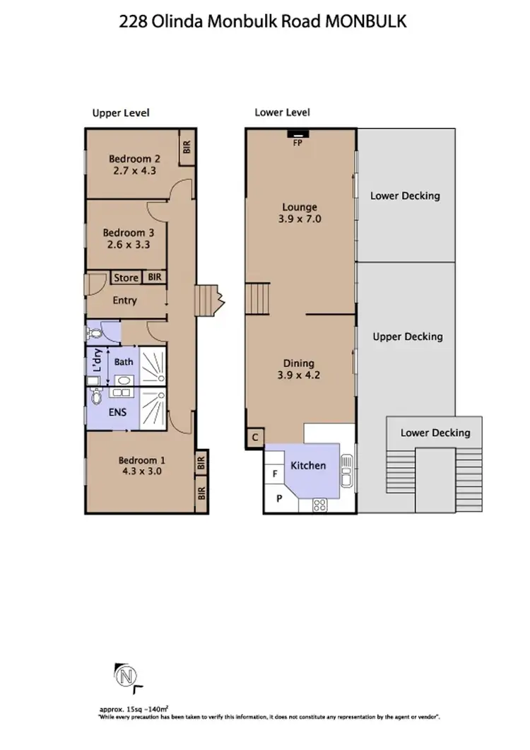 Floorplan of Homely house listing, 228 Olinda-Monbulk Road, Monbulk VIC 3793