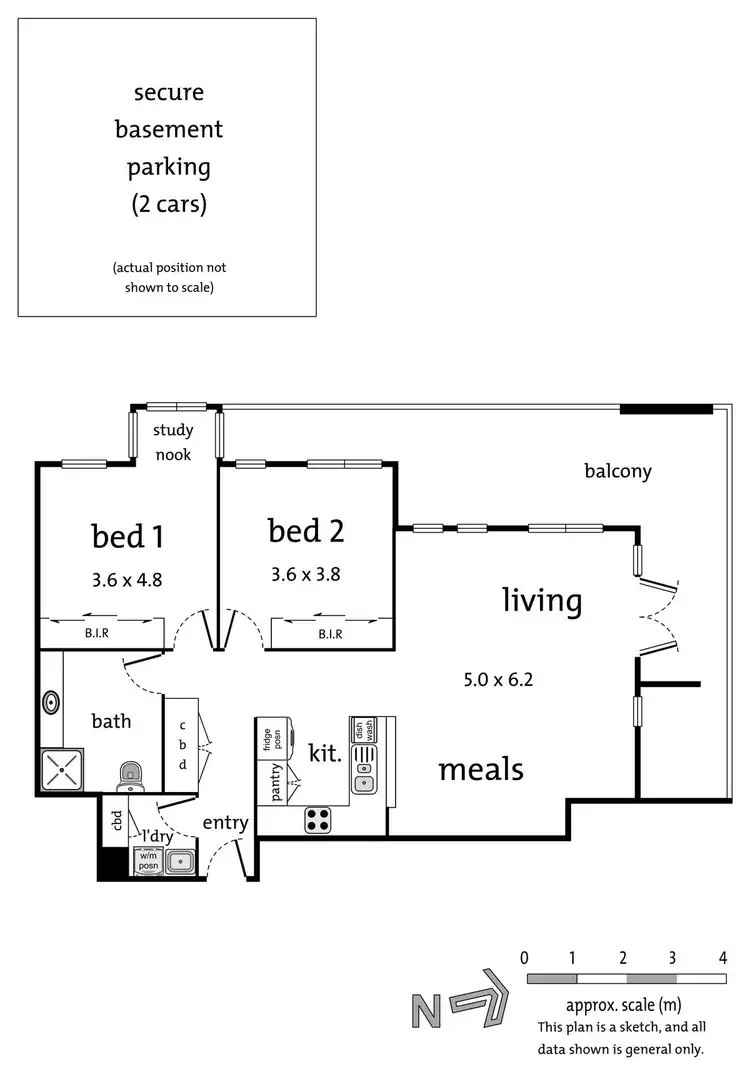 Floorplan of Homely unit listing, 9/243 Blackburn Road, Doncaster East VIC 3109