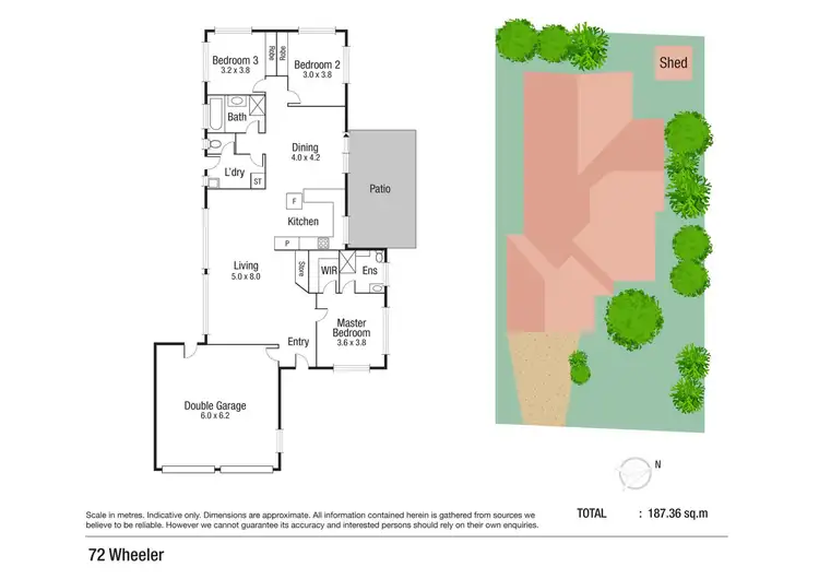 Floorplan of Homely house listing, 72 Wheeler Circuit, Kirwan QLD 4817