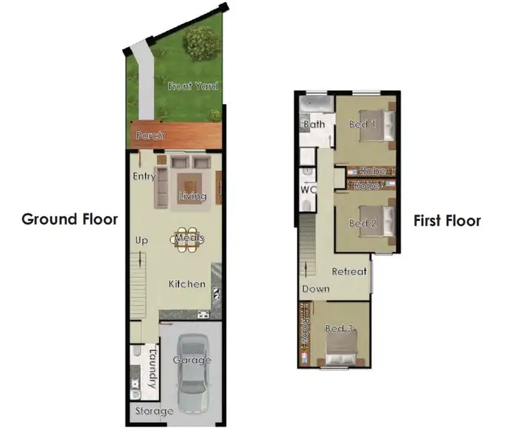 Floorplan of Homely house listing, 34 Webster Street, Dandenong VIC 3175
