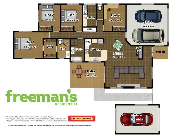 Floorplan of Homely house listing, 14 QUARTZBOROUGH PROM, Trinity Park QLD 4879