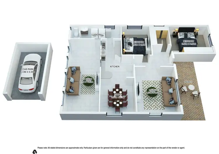 Floorplan of Homely house listing, 6 Metherall Street, Sunshine North VIC 3020