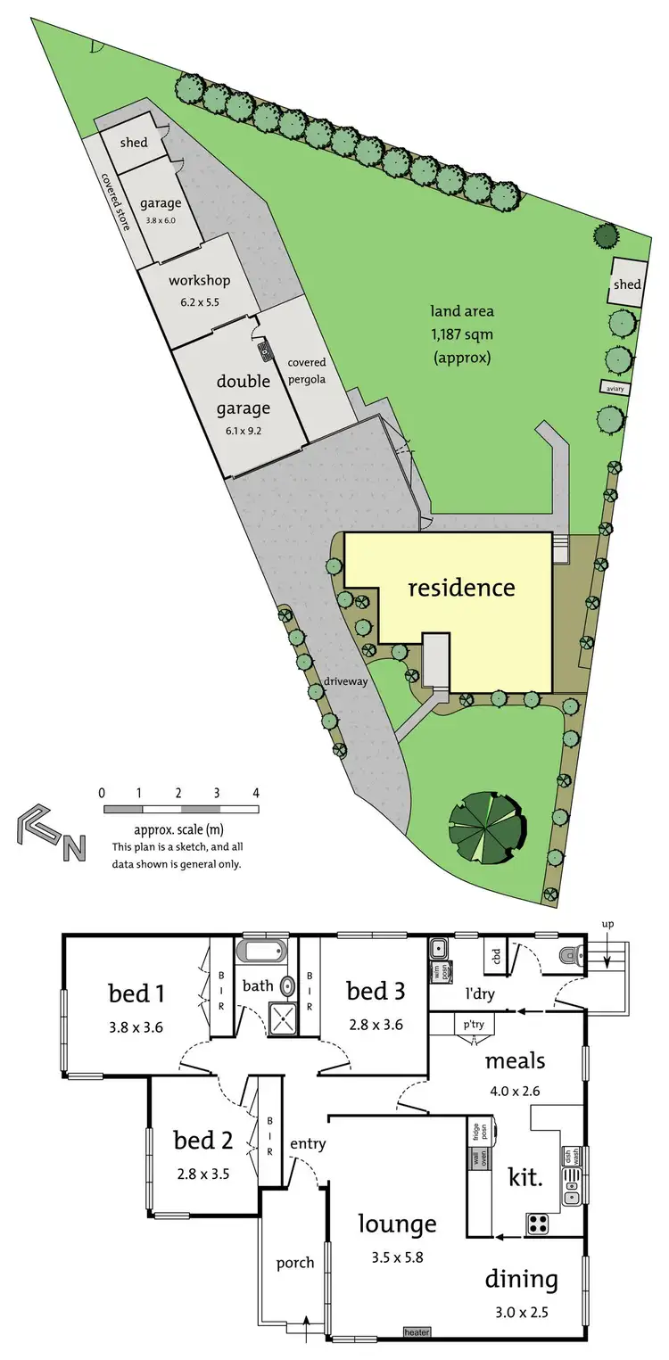 Floorplan of Homely house listing, 98 Sellick Drive, Croydon VIC 3136