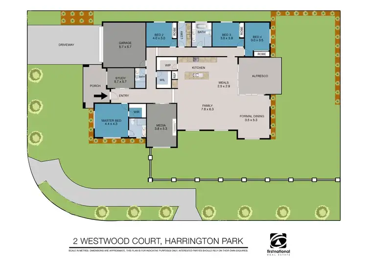 Floorplan of Homely house listing, 2 WESTWOOD COURT, Harrington Park NSW 2567