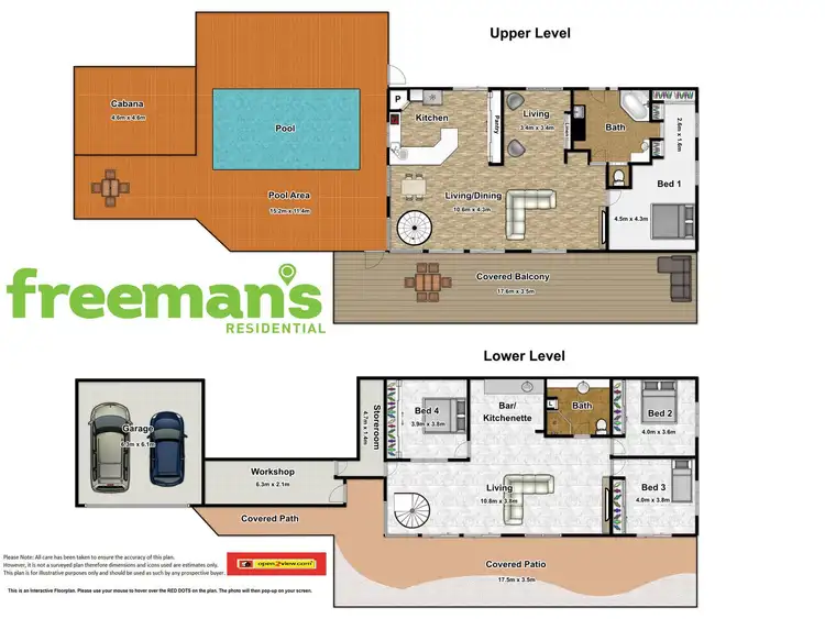 Floorplan of Homely house listing, 47 DORUNDA STREET, Mount Sheridan QLD 4868