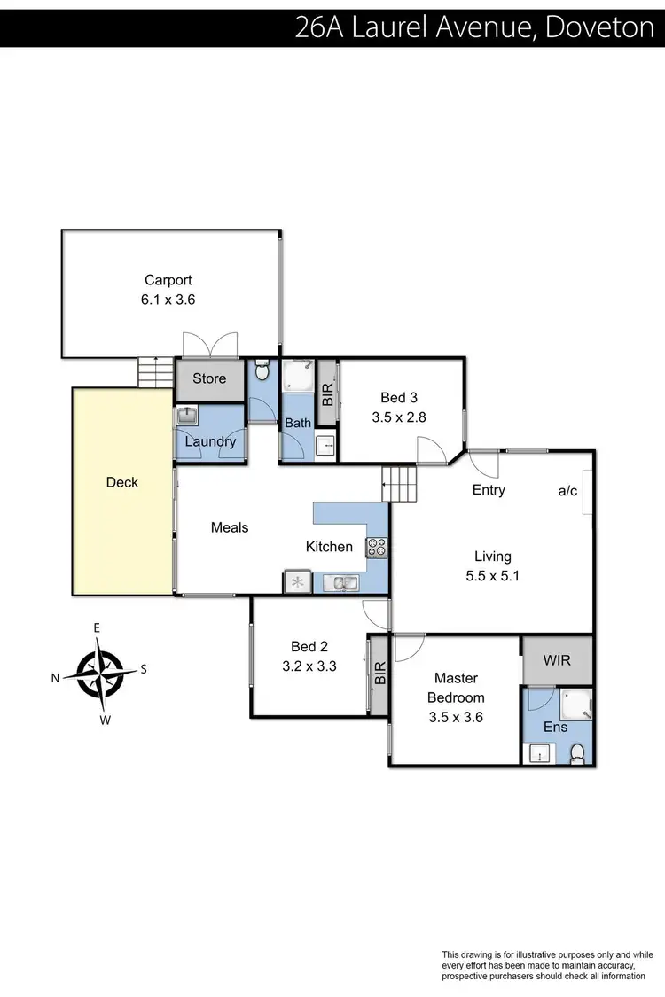 Floorplan of Homely unit listing, 26A Laurel Avenue, Doveton VIC 3177