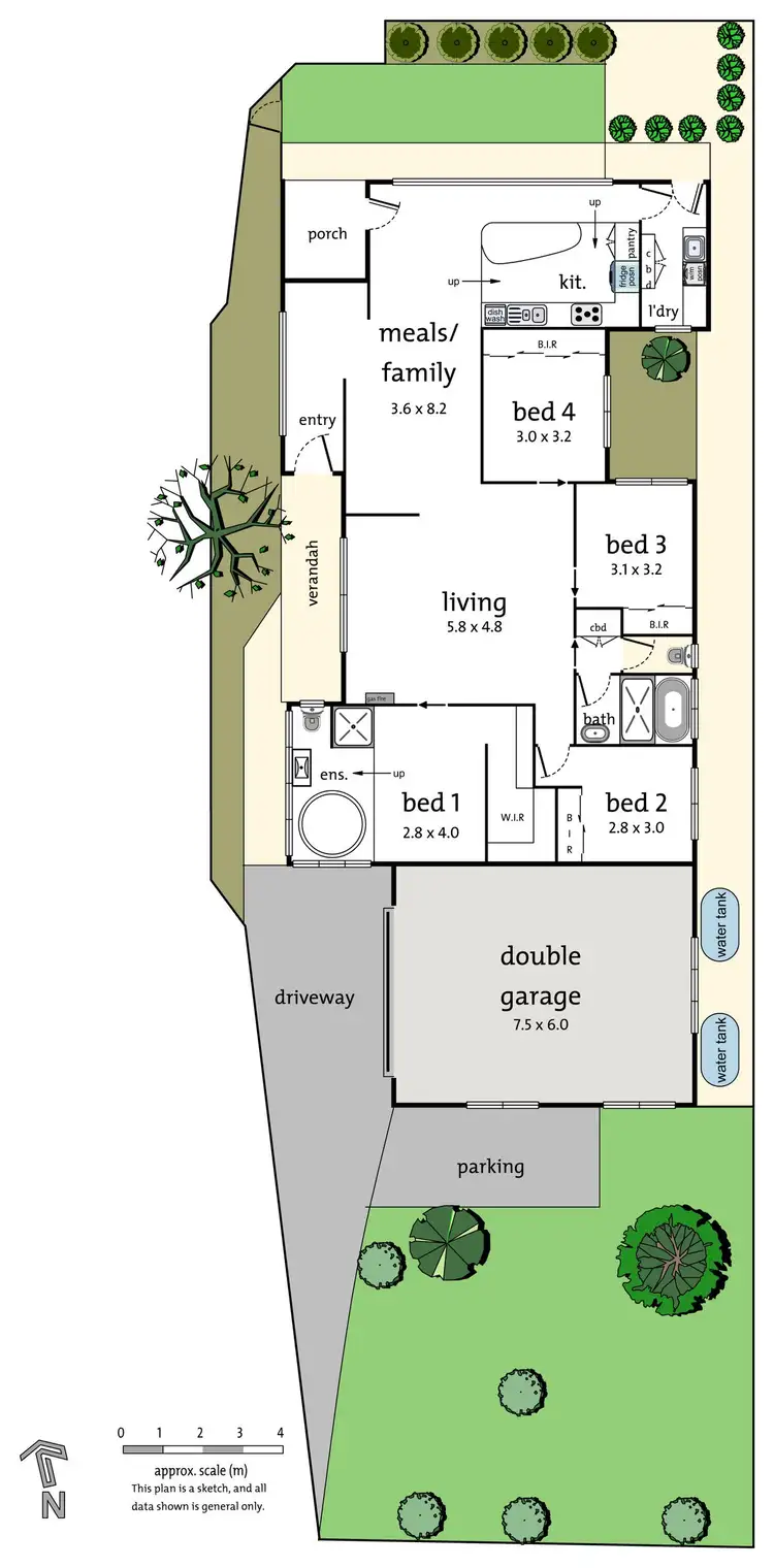 Floorplan of Homely unit listing, 15 Kerby Street, Eltham VIC 3095