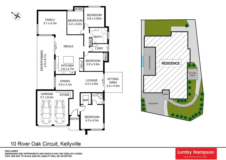 Floorplan of Homely house listing, 10 River Oak Circuit, Kellyville NSW 2155